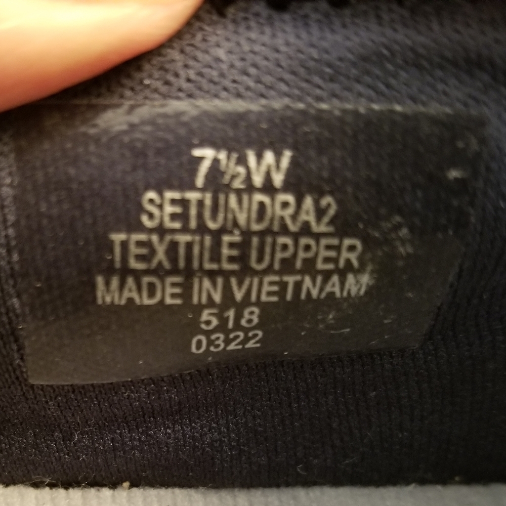 Easy Spirit size 7.5 wide SE Tundra 2 Blue Slip-On - Picture 4 of 7